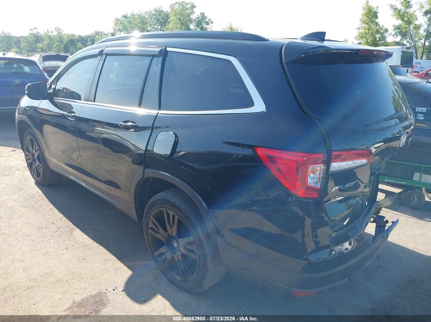 2021 Honda Pilot VIN 5FNYF6H21MB100237 IAAI salvage auction — REAR END, Salvage (Ohio), sold $7,700 on 2026-09-01 (photo 3)