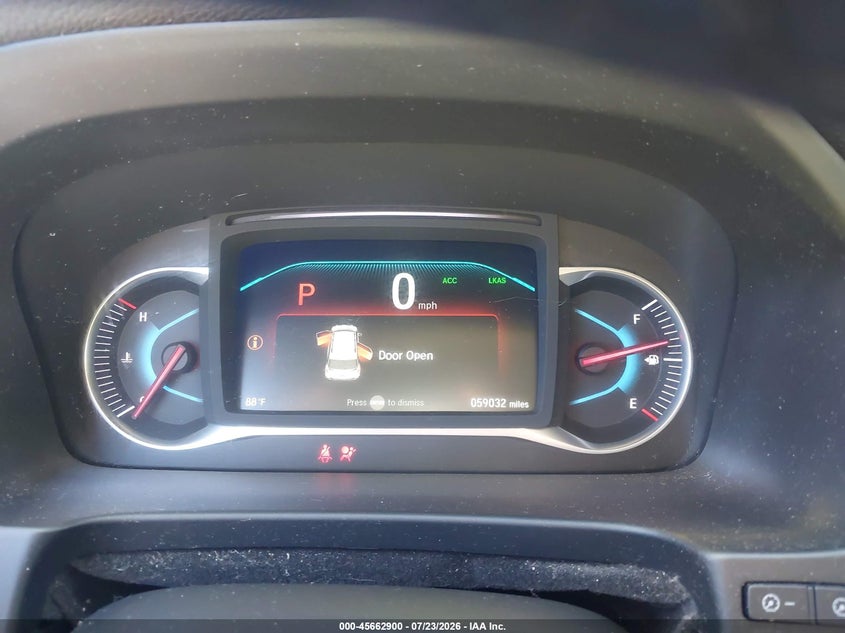 2021 Honda Pilot VIN 5FNYF6H21MB100237 IAAI salvage auction — REAR END, Salvage (Ohio), sold $7,700 on 2026-09-01 (photo 7)