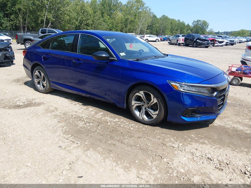 2021 Honda Accord VIN 1HGCV1F39MA109211 — IAAI salvage auction photo