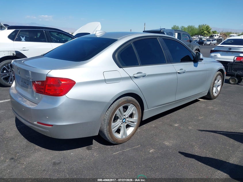 2014 BMW 3er VIN WBA3D5C51EKX96983 IAAI salvage auction — NORMAL WEAR, Clear (Utah), sold $2,075 on 2026-08-14 (photo 4)