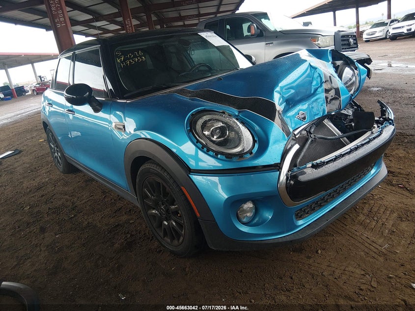 2019 Mini Hard top VIN WMWXU1C5XK2H73758 IAAI salvage auction — FRONT END, Salvage Title, sold $1,750 on 2026-08-22 (photo 1)