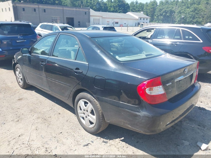 2003 Toyota Camry VIN 4T1BE32KX3U216909 IAAI salvage auction — LEFT FRONT, Clear (Massachusetts), sold $375 on 2026-07-23 (photo 3)