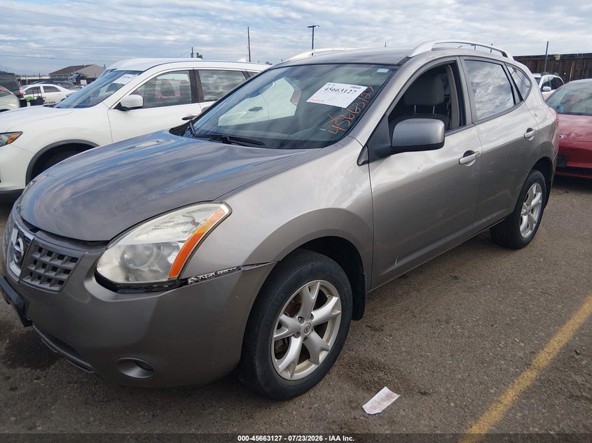 2008 Nissan Rogue VIN JN8AS58V38W145283 IAAI salvage auction — NORMAL WEAR, Clear (Texas), sold $25 on 2026-07-28 (photo 2)