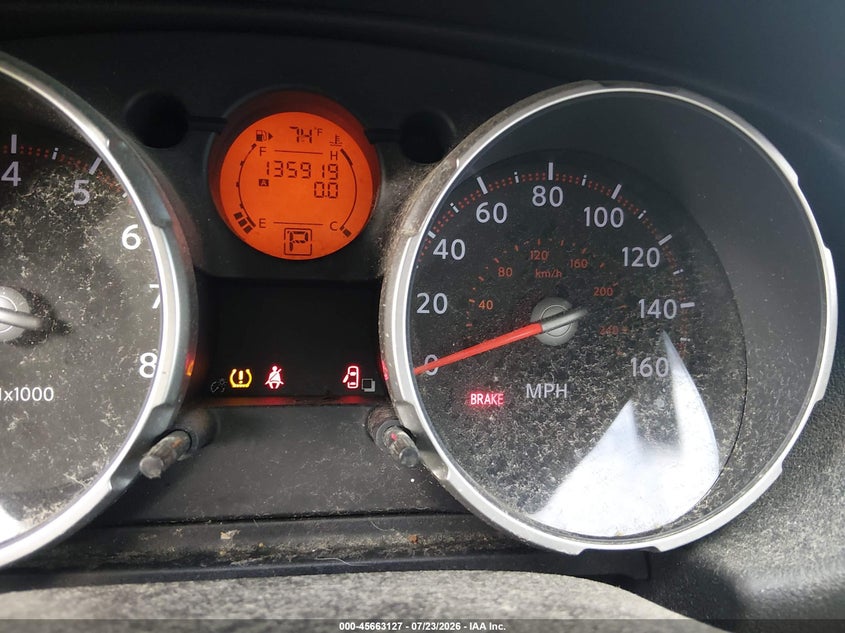 2008 Nissan Rogue VIN JN8AS58V38W145283 IAAI salvage auction — NORMAL WEAR, Clear (Texas), sold $25 on 2026-07-28 (photo 7)