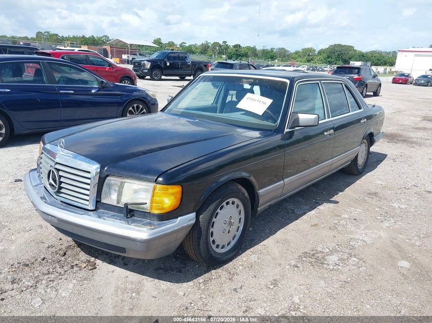 1991 Mercedes-benz 560 VIN WDBCA39EXMA602879 IAAI salvage auction — NORMAL WEAR, Clear (Florida), sold $575 on 2026-07-30 (photo 2)
