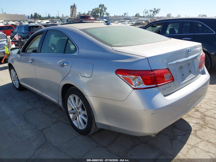 2010 Lexus Es 350 VIN JTHBK1EG4A2359077 IAAI salvage auction — NORMAL WEAR, Clear - Dealer Only (California), sold $225 on 2026-07-22 (photo 3)