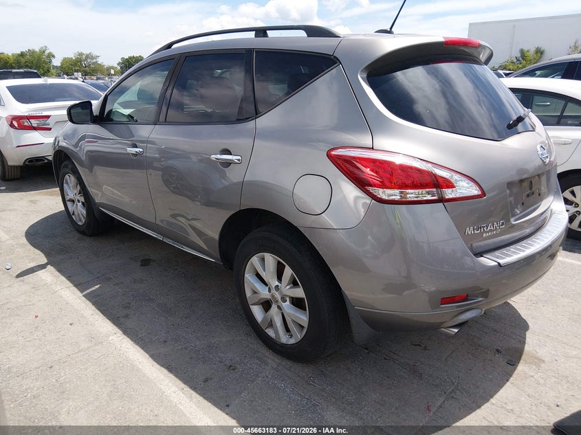 2011 Nissan Murano VIN JN8AZ1MU3BW060615 IAAI salvage auction — NORMAL WEAR, Salvage Rebuilt (North Carolina), sold $25 on 2026-07-29 (photo 3)