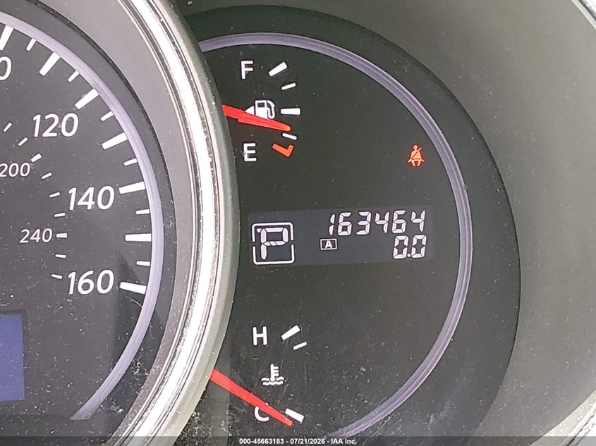 2011 Nissan Murano VIN JN8AZ1MU3BW060615 IAAI salvage auction — NORMAL WEAR, Salvage Rebuilt (North Carolina), sold $25 on 2026-07-29 (photo 7)