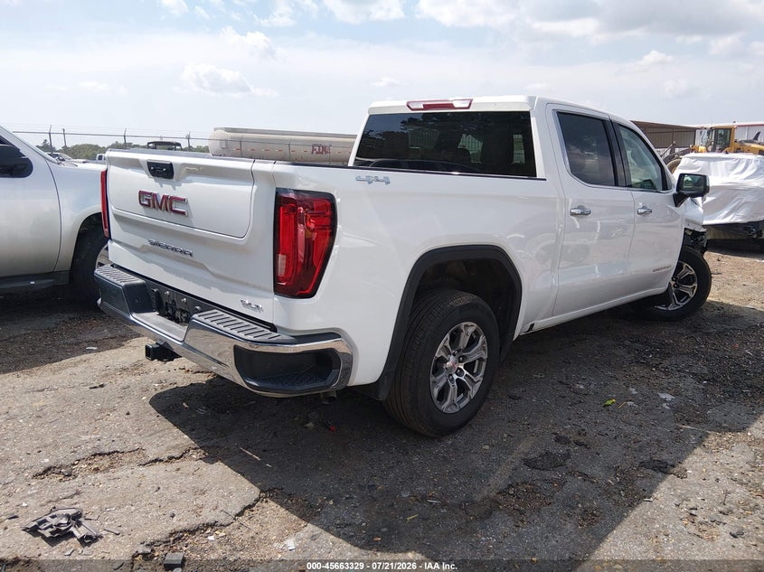 2025 Gmc SIERRA VIN 3GTUUDED5SG309356 IAAI salvage auction — RIGHT FRONT, Enterprise Vehicles Clear Only (South Carolina), sold $19,100 on 2026-07-24 (photo 4)