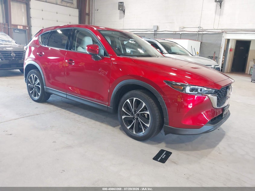 2023 Mazda Cx-5 VIN JM3KFBDM7P0164556 IAAI salvage auction — REAR END, Wait Title, sold $8,475 on 2026-08-30 (photo 1)