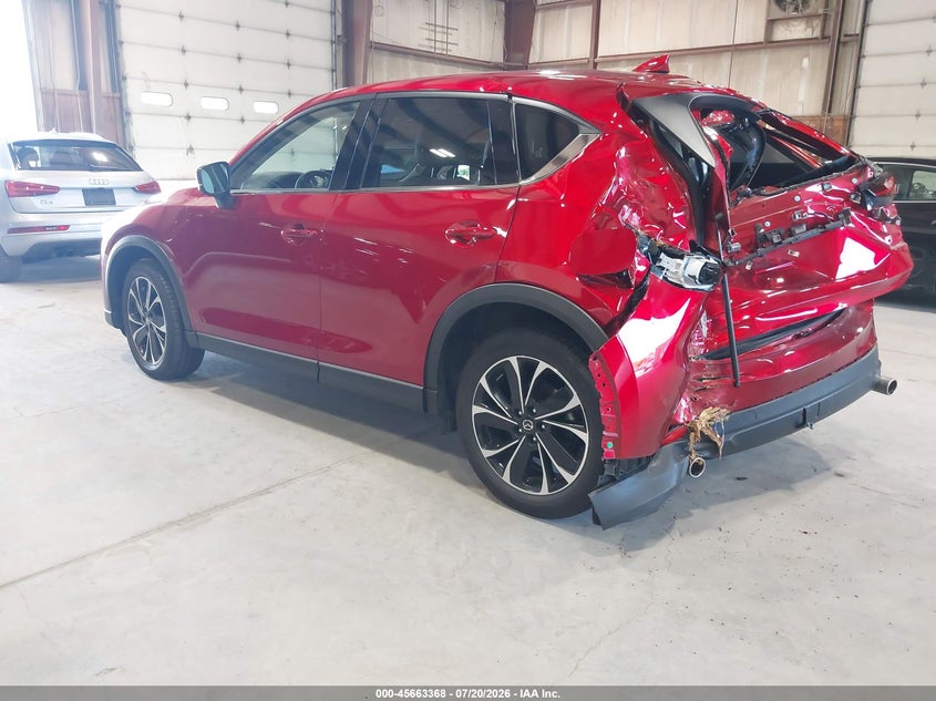 2023 Mazda Cx-5 VIN JM3KFBDM7P0164556 IAAI salvage auction — REAR END, Wait Title, sold $8,475 on 2026-08-30 (photo 3)