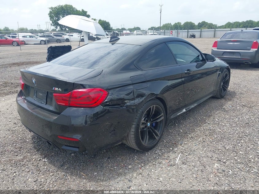 2018 BMW M4 VIN WBS4Y9C57JAC86023 IAAI salvage auction — RIGHT REAR, Salvage (Arizona), sold $9,000 on 2026-07-29 (photo 4)