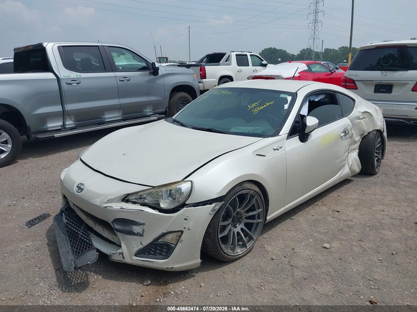 2013 Scion Fr-s VIN JF1ZNAA18D1717239 IAAI salvage auction — LEFT SIDE, Clear (Indiana), sold $1,800 on 2026-09-03 (photo 6)