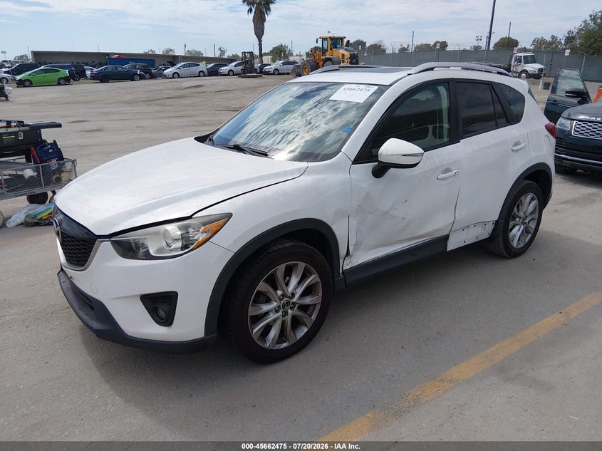 2015 Mazda Cx-5 VIN JM3KE4DY8F0490009 IAAI salvage auction — LEFT SIDE, Wait Title, sold $2,900 on 2026-08-03 (photo 2)