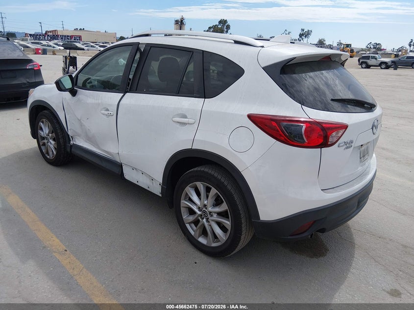 2015 Mazda Cx-5 VIN JM3KE4DY8F0490009 IAAI salvage auction — LEFT SIDE, Wait Title, sold $2,900 on 2026-08-03 (photo 3)
