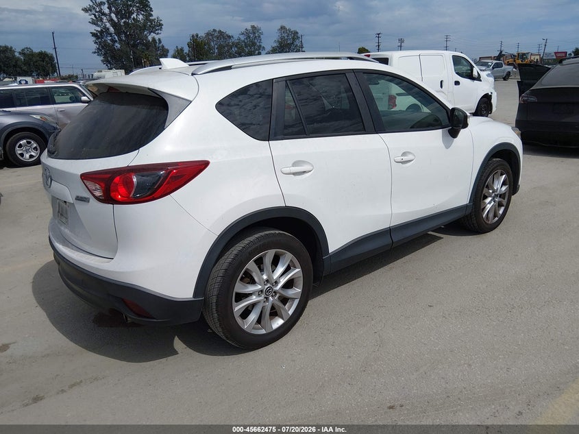 2015 Mazda Cx-5 VIN JM3KE4DY8F0490009 IAAI salvage auction — LEFT SIDE, Wait Title, sold $2,900 on 2026-08-03 (photo 4)