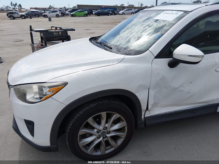2015 Mazda Cx-5 VIN JM3KE4DY8F0490009 IAAI salvage auction — LEFT SIDE, Wait Title, sold $2,900 on 2026-08-03 (photo 6)