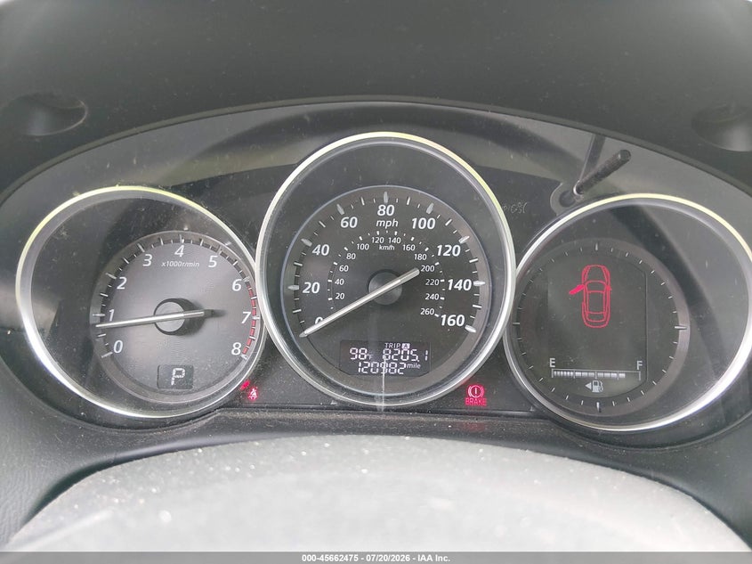 2015 Mazda Cx-5 VIN JM3KE4DY8F0490009 IAAI salvage auction — LEFT SIDE, Wait Title, sold $2,900 on 2026-08-03 (photo 7)