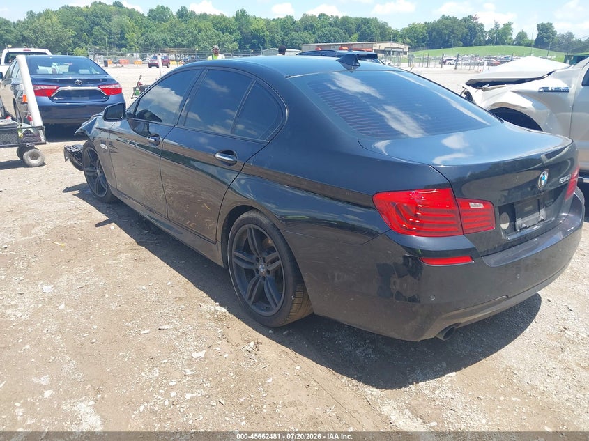 2016 BMW 5er VIN WBA5B1C54GG130505 IAAI salvage auction — FRONT END, Salvage Title, sold $4,300 on 2026-08-20 (photo 3)