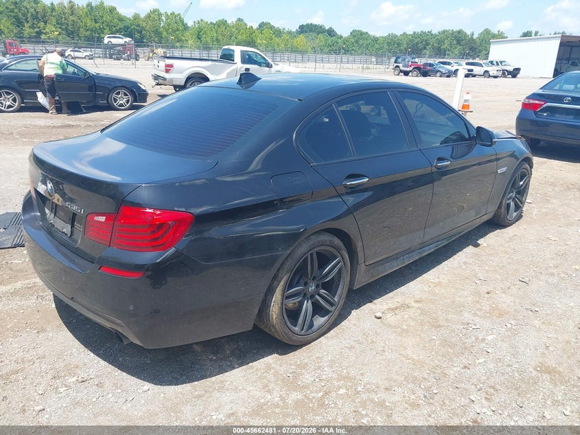 2016 BMW 5er VIN WBA5B1C54GG130505 IAAI salvage auction — FRONT END, Salvage Title, sold $4,300 on 2026-08-20 (photo 4)