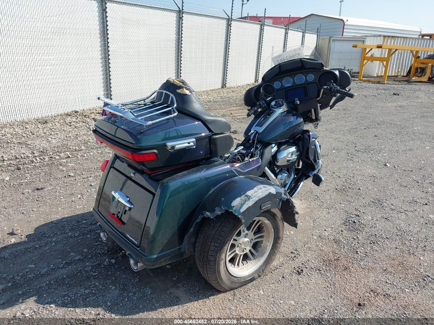 2021 Harley-davidson Tri glide ultra VIN 1HD1MAF12MB858920 IAAI salvage auction — FRONT END, Salvage (West Virginia), sold $7,750 on 2026-09-08 (photo 4)