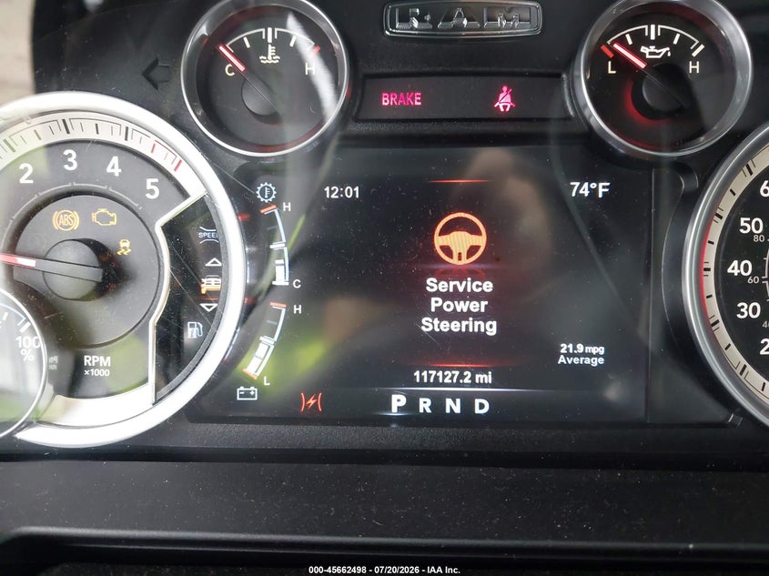 2015 Ram 1500 VIN 1C6RR7JM2FS574112 IAAI salvage auction — MECHANICAL, Clear (Virginia), sold $1,400 on 2026-08-15 (photo 7)