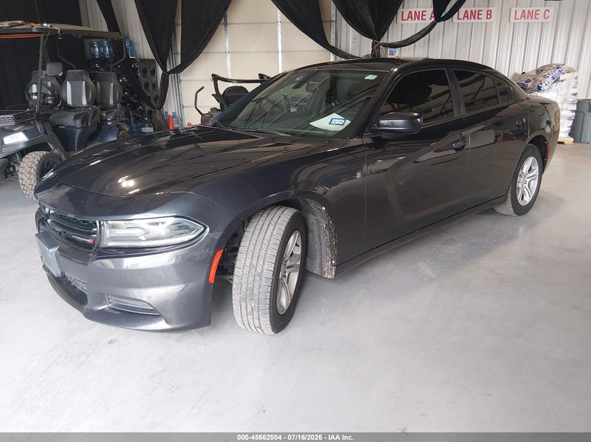2019 Dodge Charger VIN 2C3CDXBG5KH637182 IAAI salvage auction — NORMAL WEAR, Sf97 (Texas), sold $13,700 on 2026-09-01 (photo 2)