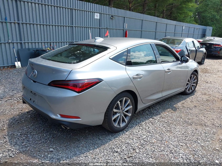 2025 Acura Integra VIN 19UDE4H21SA014908 IAAI salvage auction — WATER/FLOOD, Salvage Title, sold $13,650 on 2026-09-09 (photo 4)