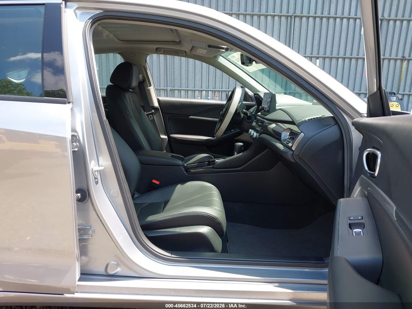 2025 Acura Integra VIN 19UDE4H21SA014908 IAAI salvage auction — WATER/FLOOD, Salvage Title, sold $13,650 on 2026-09-09 (photo 5)
