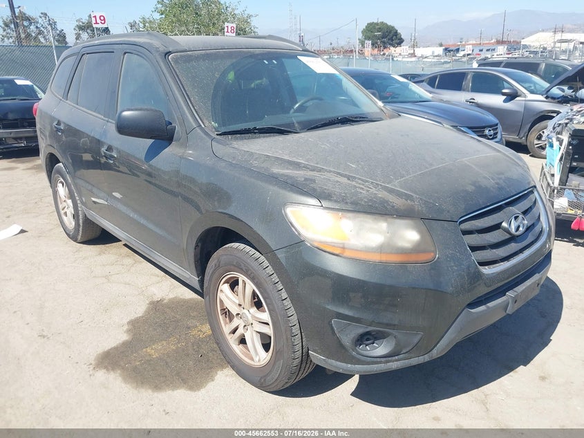 2011 Hyundai Santa fe VIN 5XYZGDAG7BG059162 IAAI salvage auction — UNKNOWN, Clear - Dealer Only (California), sold $1,200 on 2026-08-01 (photo 1)