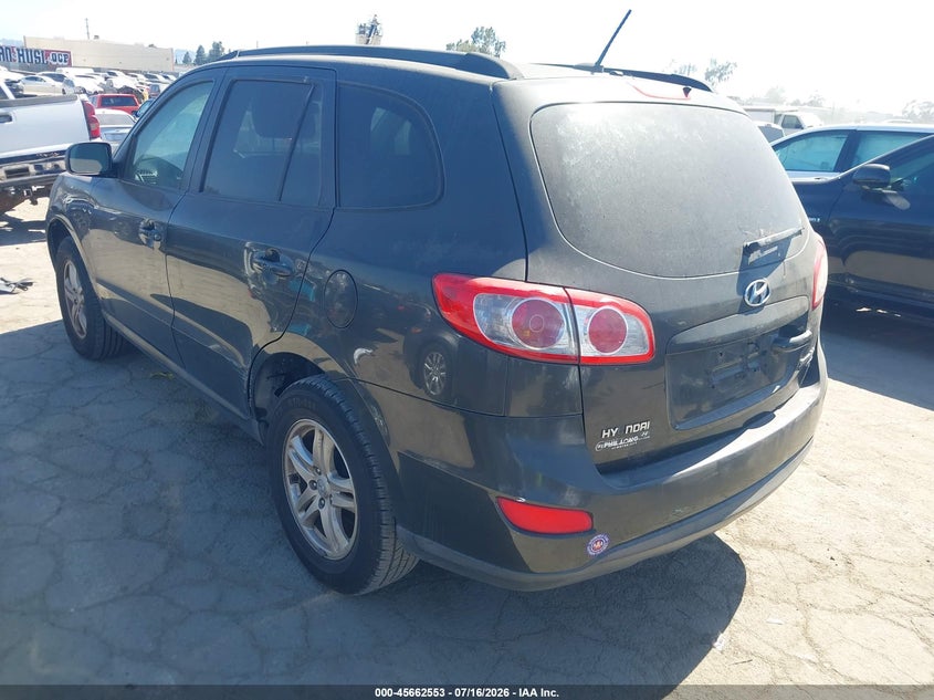 2011 Hyundai Santa fe VIN 5XYZGDAG7BG059162 IAAI salvage auction — UNKNOWN, Clear - Dealer Only (California), sold $1,200 on 2026-08-01 (photo 3)