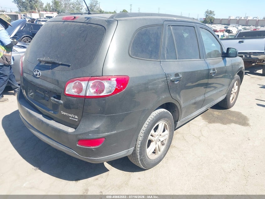2011 Hyundai Santa fe VIN 5XYZGDAG7BG059162 IAAI salvage auction — UNKNOWN, Clear - Dealer Only (California), sold $1,200 on 2026-08-01 (photo 4)