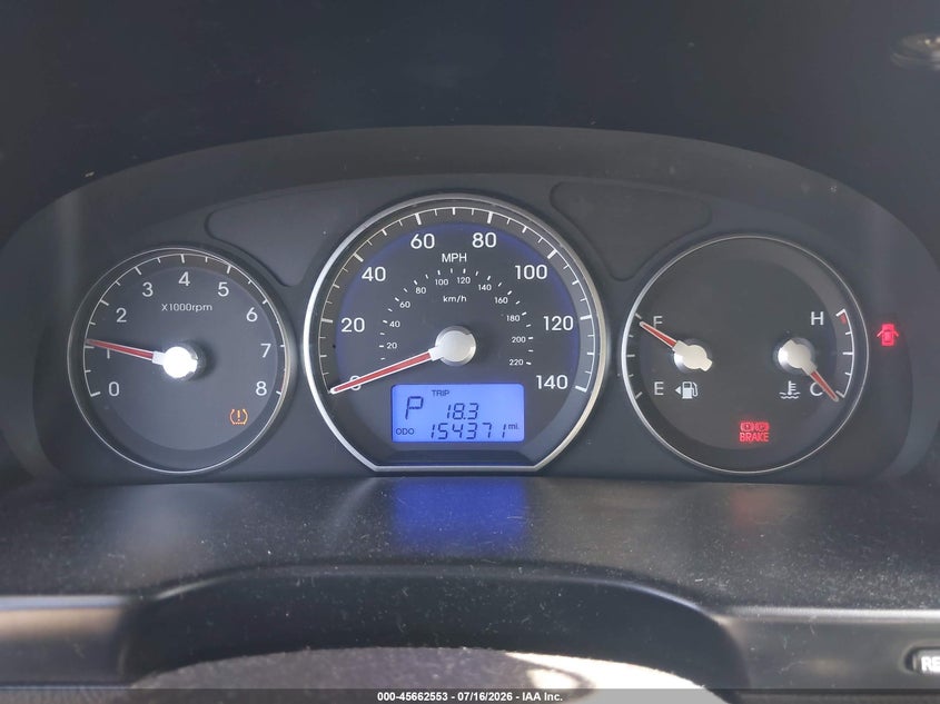 2011 Hyundai Santa fe VIN 5XYZGDAG7BG059162 IAAI salvage auction — UNKNOWN, Clear - Dealer Only (California), sold $1,200 on 2026-08-01 (photo 7)