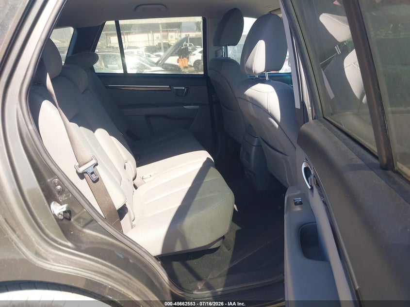 2011 Hyundai Santa fe VIN 5XYZGDAG7BG059162 IAAI salvage auction — UNKNOWN, Clear - Dealer Only (California), sold $1,200 on 2026-08-01 (photo 8)