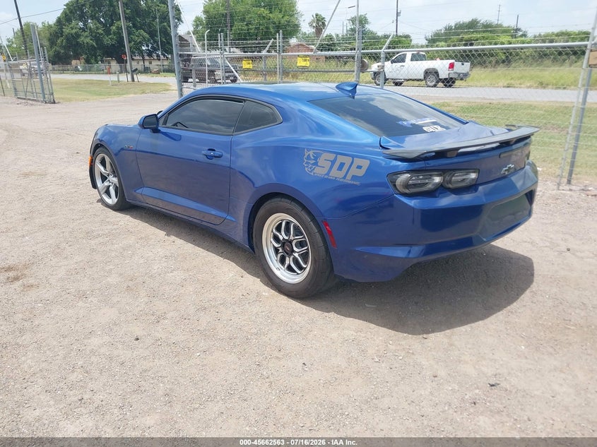 2021 Chevrolet Camaro VIN 1G1FF1R72M0141875 IAAI salvage auction — REPOSSESSION, Original (Texas), sold $7,350 on 2026-07-28 (photo 3)
