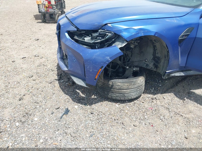2023 BMW M4 VIN WBS43AZ06PCL38909 IAAI salvage auction — LEFT FRONT, Original (Texas), sold $2,050 on 2026-07-21 (photo 6)