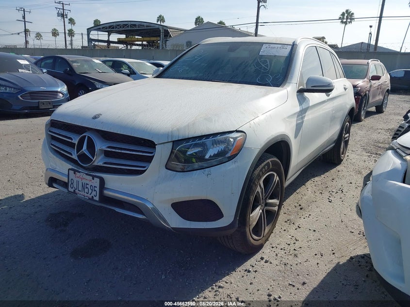 2019 Mercedes-benz Glc VIN WDC0G4JB8KF609480 IAAI salvage auction — Unknown, Salvage Title, sold $25 on 2026-08-27 (photo 2)