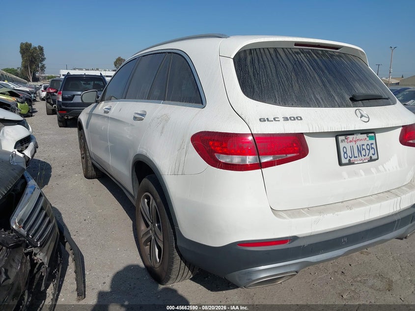 2019 Mercedes-benz Glc VIN WDC0G4JB8KF609480 IAAI salvage auction — Unknown, Salvage Title, sold $25 on 2026-08-27 (photo 3)