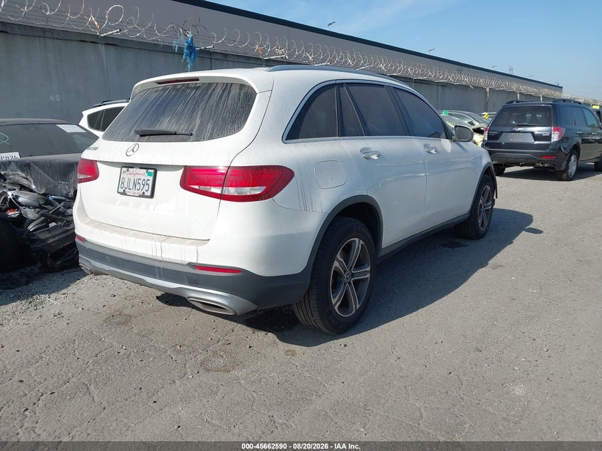 2019 Mercedes-benz Glc VIN WDC0G4JB8KF609480 IAAI salvage auction — Unknown, Salvage Title, sold $25 on 2026-08-27 (photo 4)