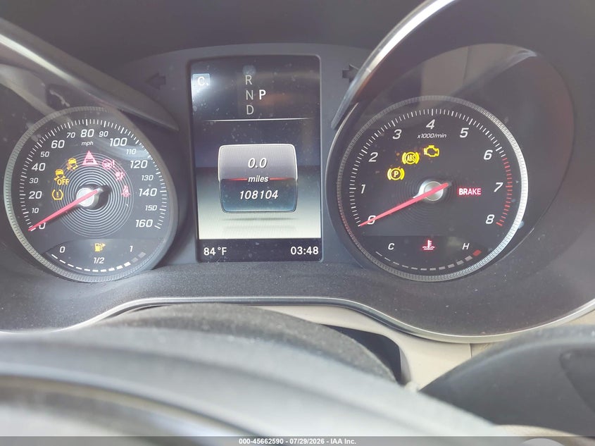 2019 Mercedes-benz Glc VIN WDC0G4JB8KF609480 IAAI salvage auction — Unknown, Salvage Title, sold $25 on 2026-08-27 (photo 7)