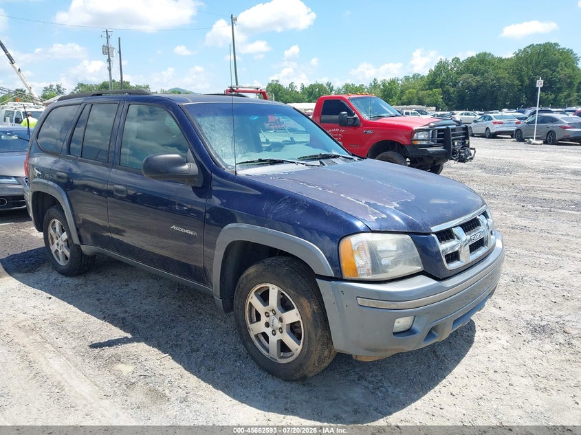 2008 Isuzu Ascender VIN 4NUDS13S482700476 IAAI salvage auction — NORMAL WEAR, Clear (North Carolina), sold $100 on 2026-07-31 (photo 1)