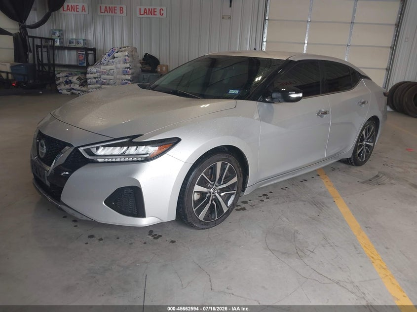 2022 Nissan Maxima VIN 1N4AA6CVXNC506538 IAAI salvage auction — NORMAL WEAR, Sf97 (Texas), sold $15,400 on 2026-09-01 (photo 2)