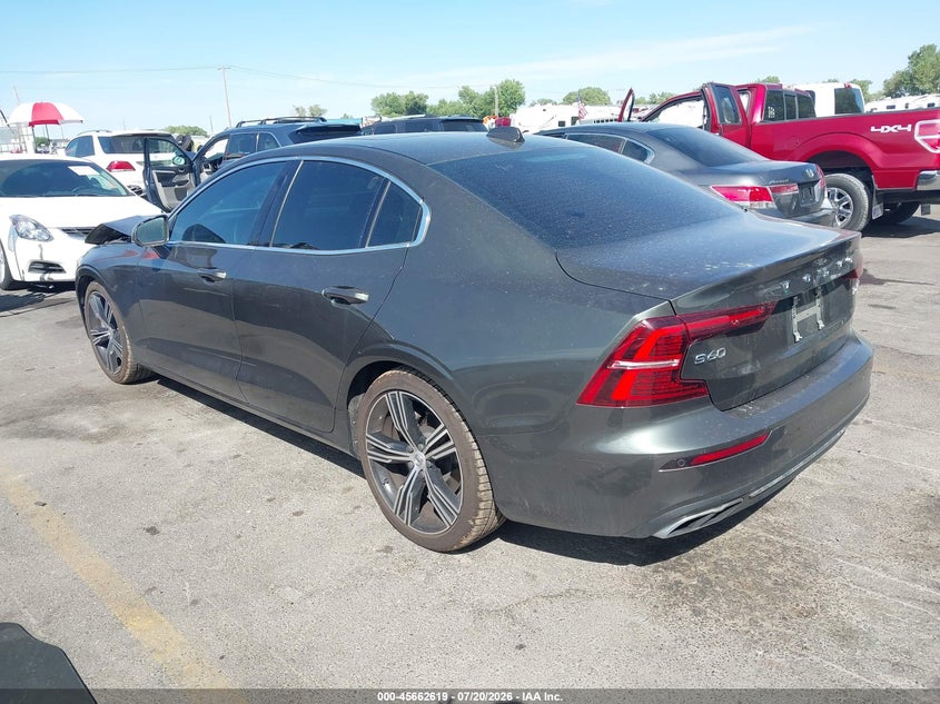 2020 Volvo S60 VIN 7JRA22TL2LG036852 IAAI salvage auction — FRONT END, Salvage Title, sold $5,100 on 2026-08-16 (photo 3)
