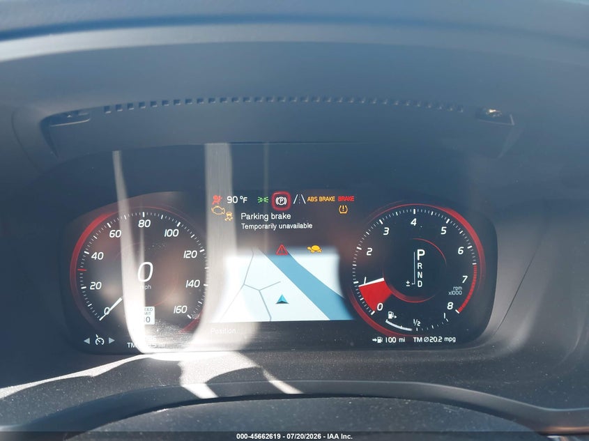 2020 Volvo S60 VIN 7JRA22TL2LG036852 IAAI salvage auction — FRONT END, Salvage Title, sold $5,100 on 2026-08-16 (photo 7)