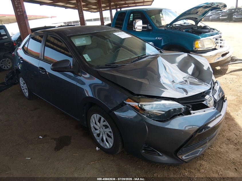 2019 Toyota Corolla VIN 5YFBURHE2KP877745 IAAI salvage auction — FRONT END, Salvage Title, sold $3,450 on 2026-08-02 (photo 1)