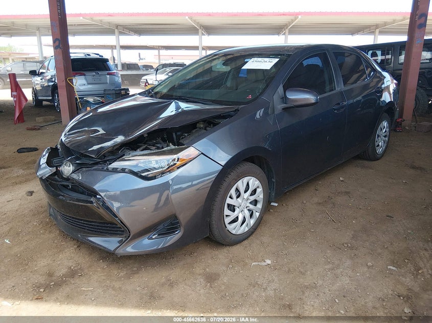 2019 Toyota Corolla VIN 5YFBURHE2KP877745 IAAI salvage auction — FRONT END, Salvage Title, sold $3,450 on 2026-08-02 (photo 2)
