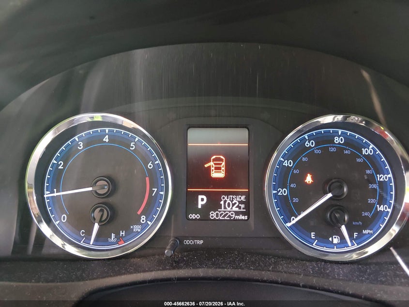 2019 Toyota Corolla VIN 5YFBURHE2KP877745 IAAI salvage auction — FRONT END, Salvage Title, sold $3,450 on 2026-08-02 (photo 7)