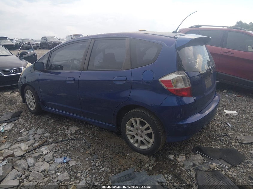 2010 Honda Fit VIN JHMGE8H43AS011245 IAAI salvage auction — LEFT FRONT, Salvage (Tennessee), sold $25 on 2026-07-30 (photo 3)