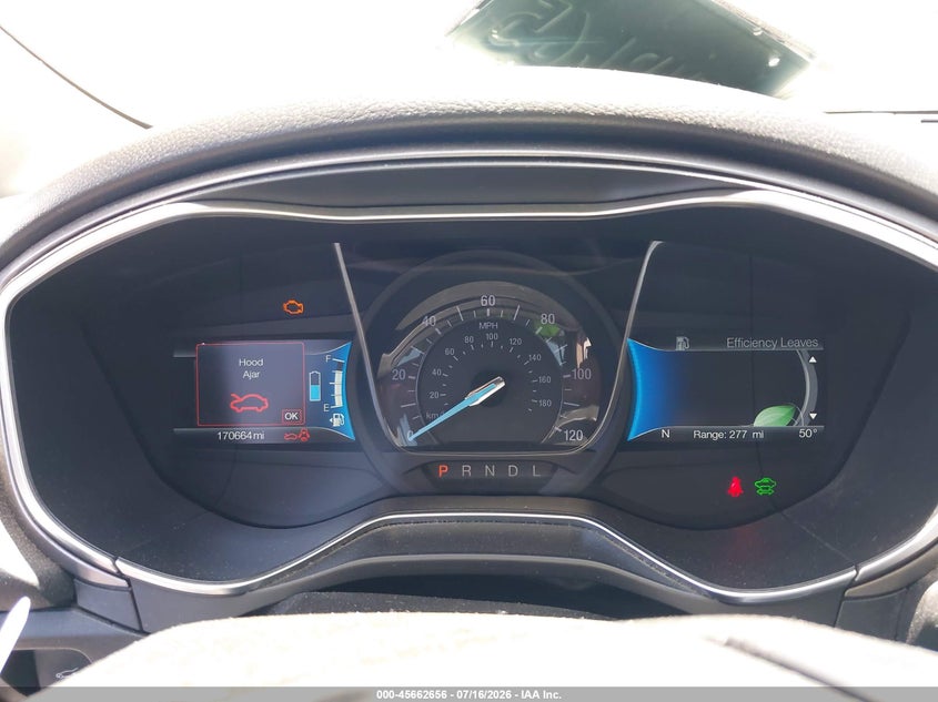 2018 Ford Fusion VIN 3FA6P0UU3JR233879 IAAI salvage auction — FRONT END, Salvage Certificate (California), sold $1,450 on 2026-07-24 (photo 7)