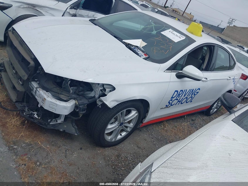 2018 Ford Fusion VIN 3FA6P0UU3JR233879 IAAI salvage auction — FRONT END, Salvage Certificate (California), sold $1,450 on 2026-07-24 (photo 2)